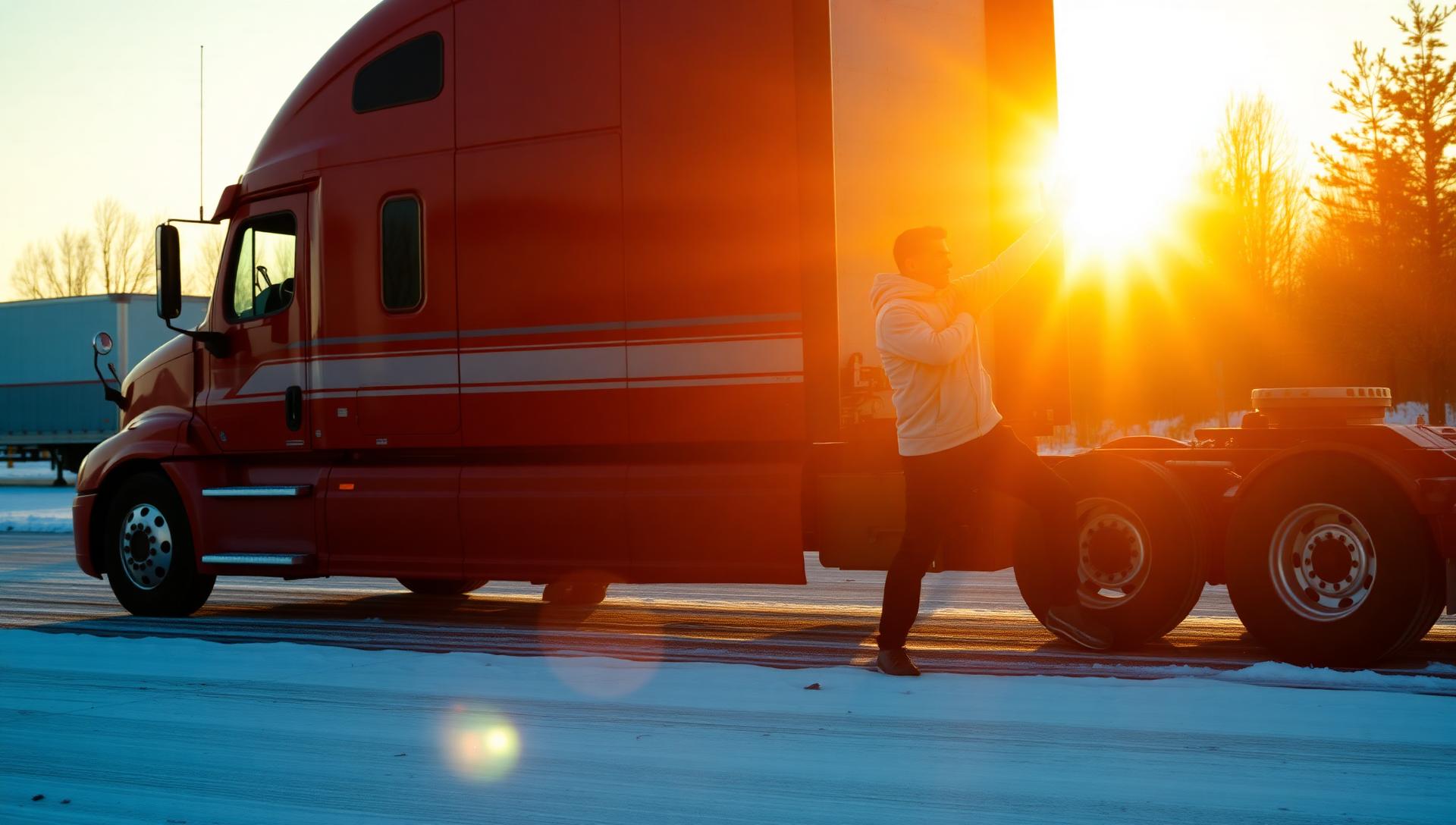 New Year Wellness Goals for Long-Haul Truck Drivers