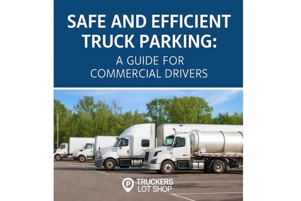 Safe and Efficient Truck Parking: A Guide for Commercial Drivers