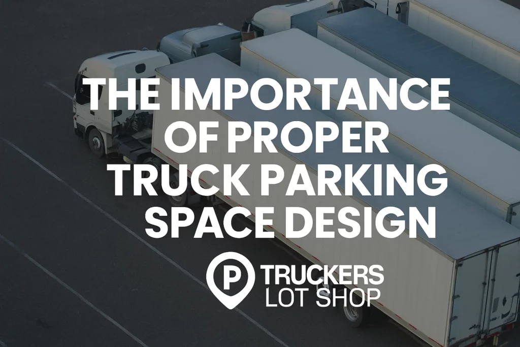 The Importance of Proper Truck Parking Space Design